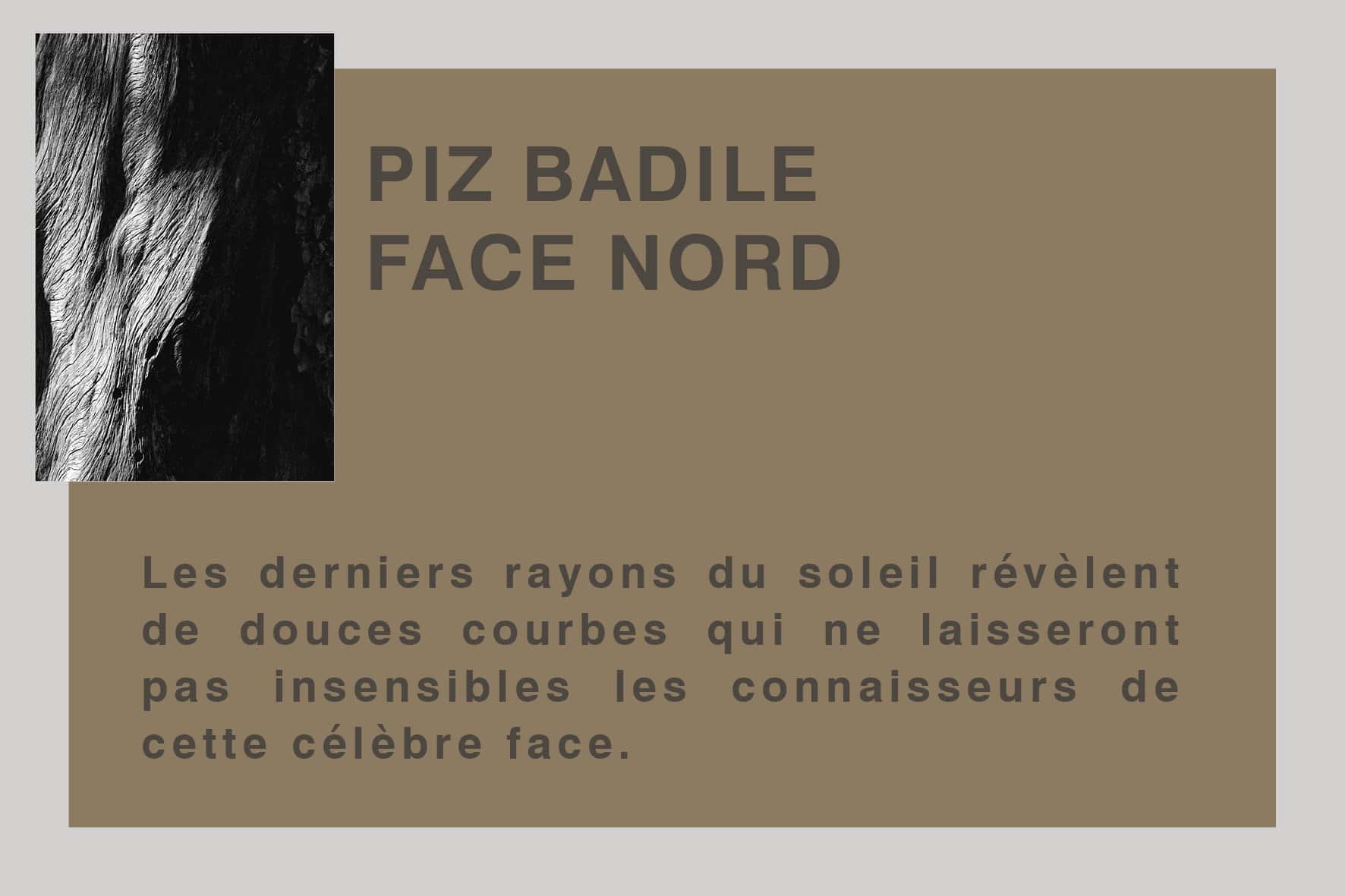 Piz Badile - Face Nord par Philippe Jaccard
