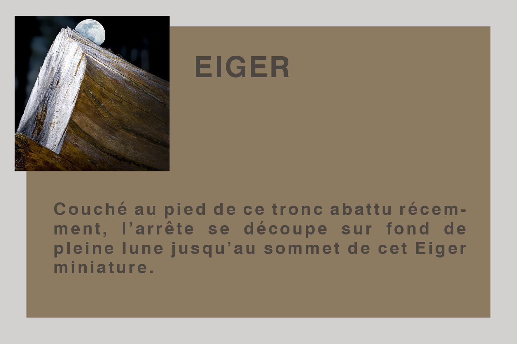 Eiger par Philippe Jaccard