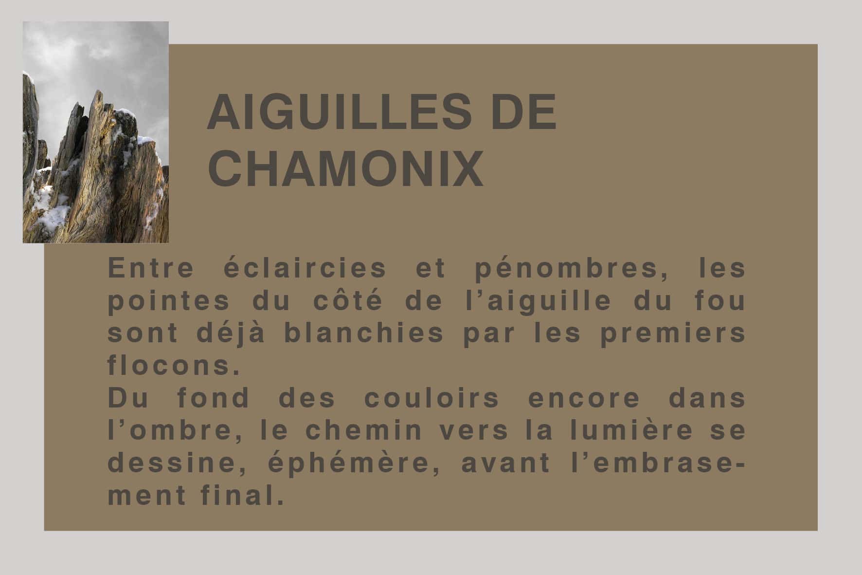 Aiguilles de Chamonix par Philippe Jaccard
