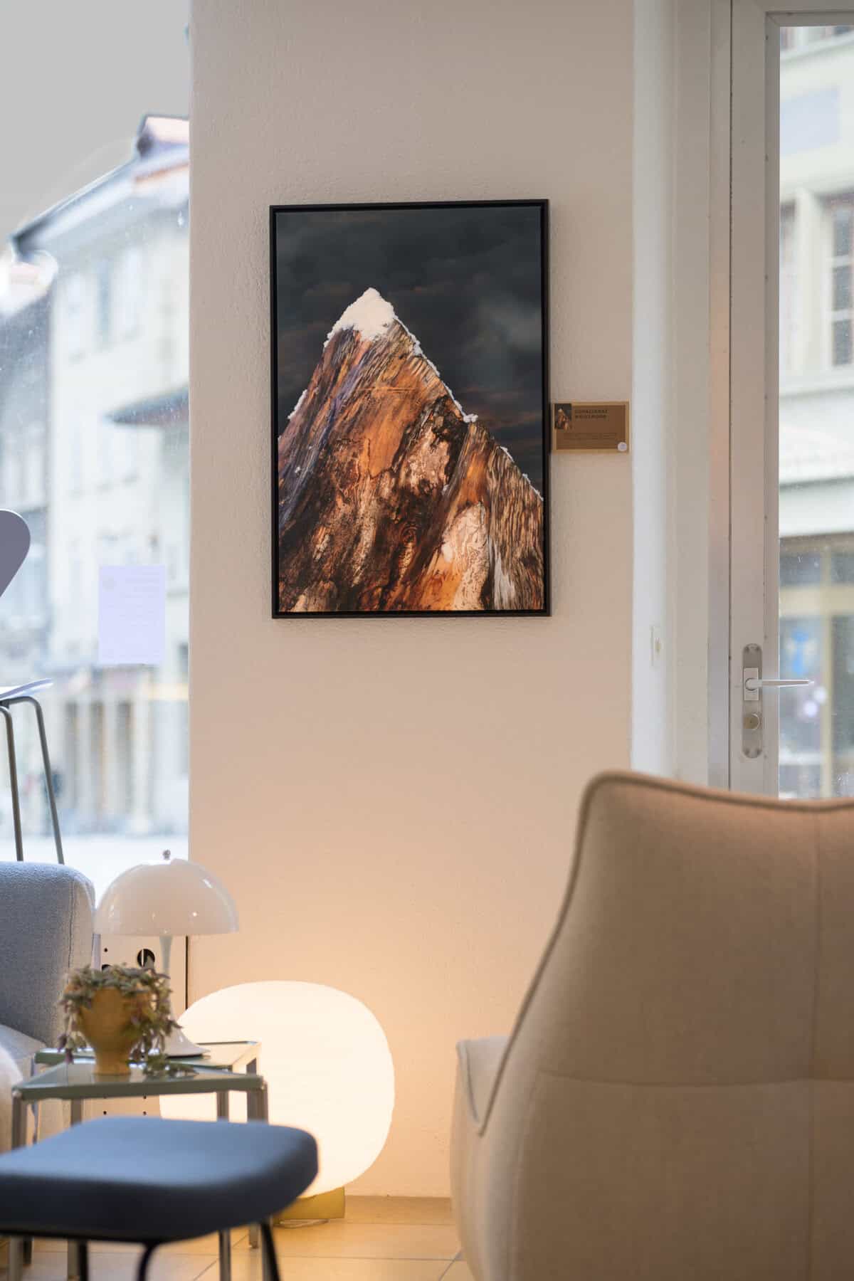 Exposition de Philippe Jaccard chez Forme+Confort