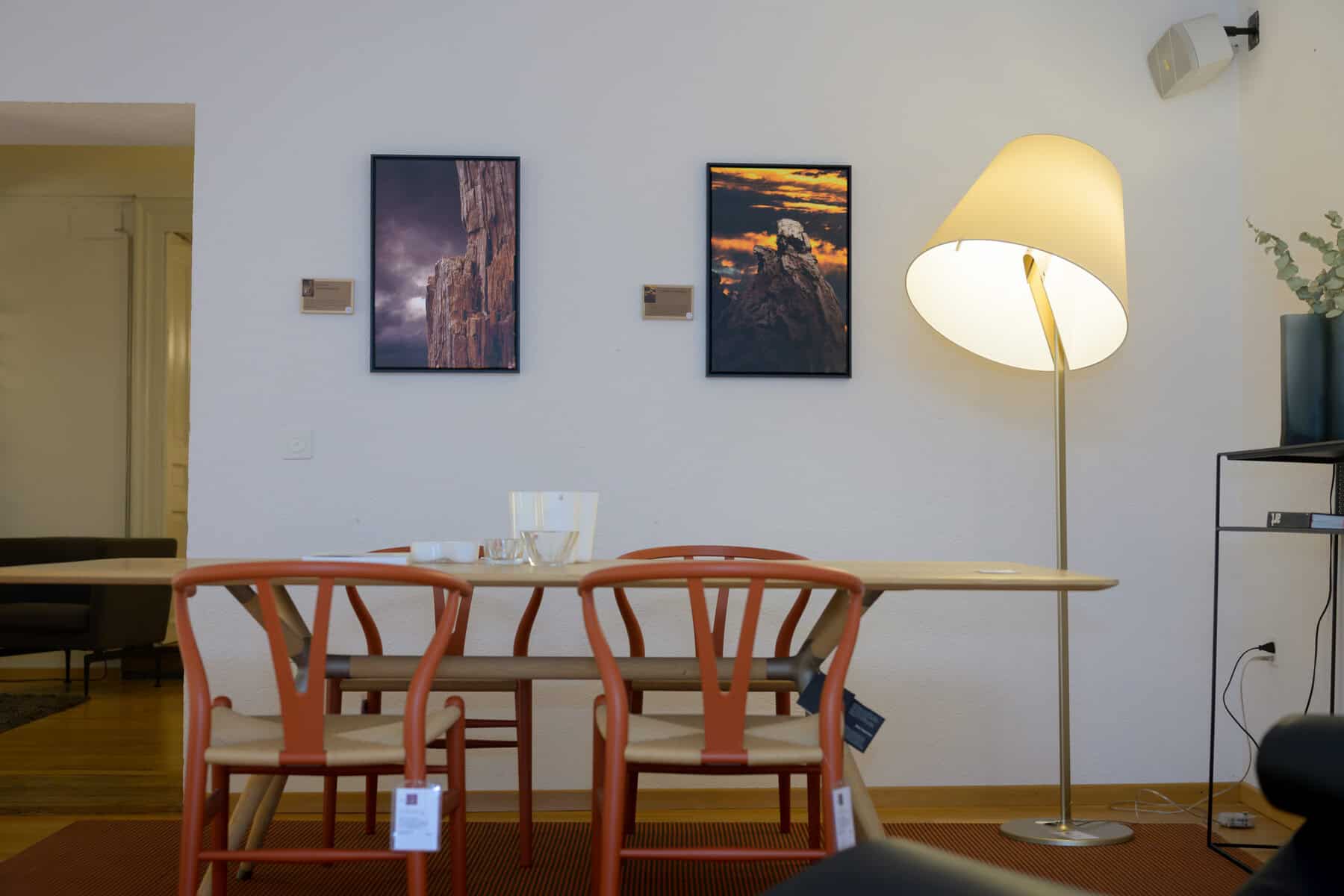 Exposition de Philippe Jaccard chez Forme+Confort